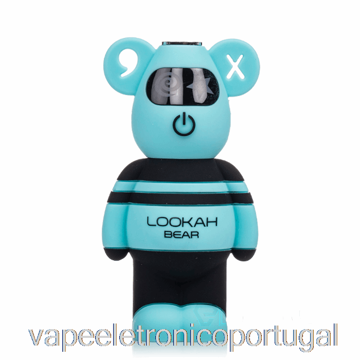 Vape Eletrônico Lookah Bear 510 Bateria Ciano
